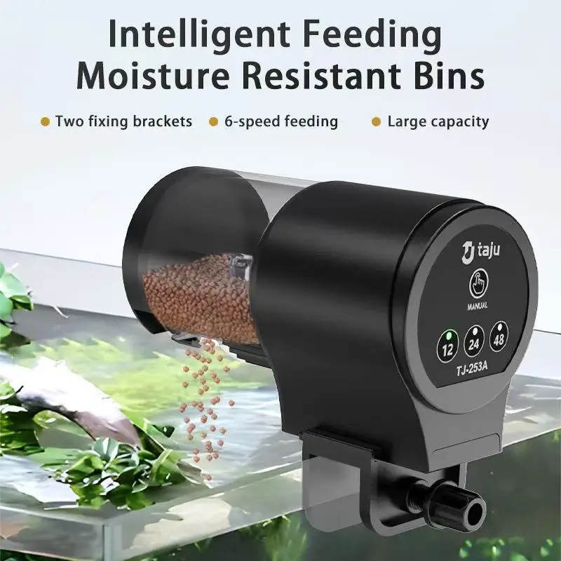 Aquarium Fish Food - Кормушка для аквариума, интеллектуальная кормушка с