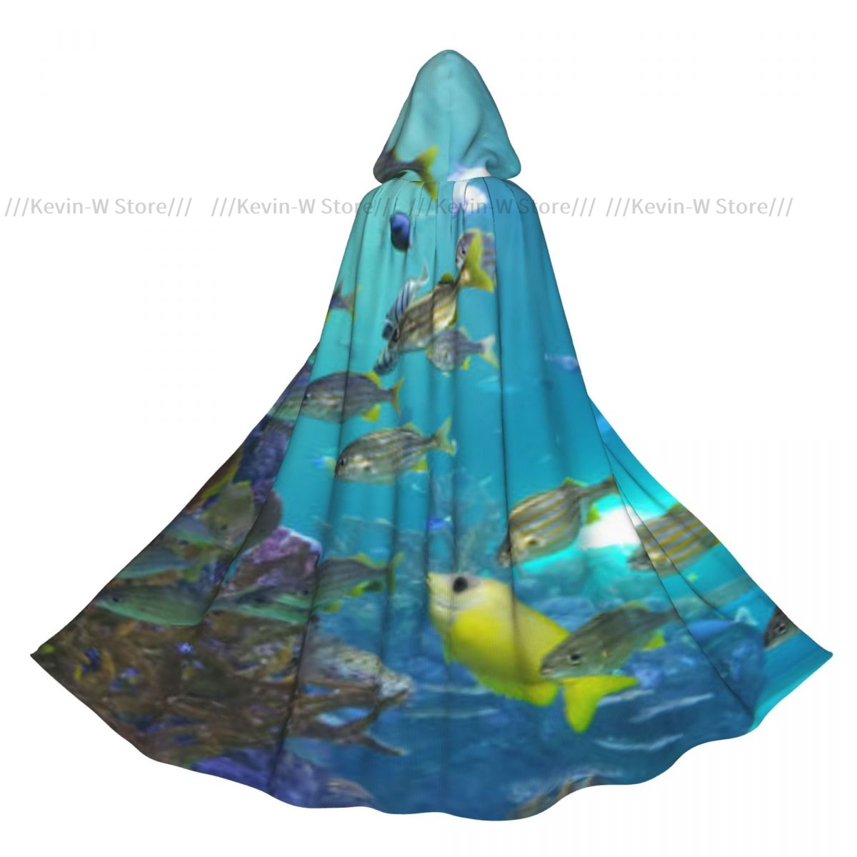 Aquarium Queen Fish - Рыба внутри, аквариумный плащ с капюшоном,