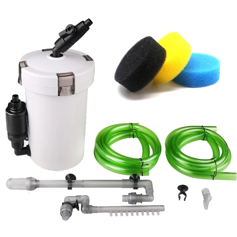Aquarium Fish Usa - Ультра-тихий внешний аквариумный фильтр HW‑602B HW‑603B