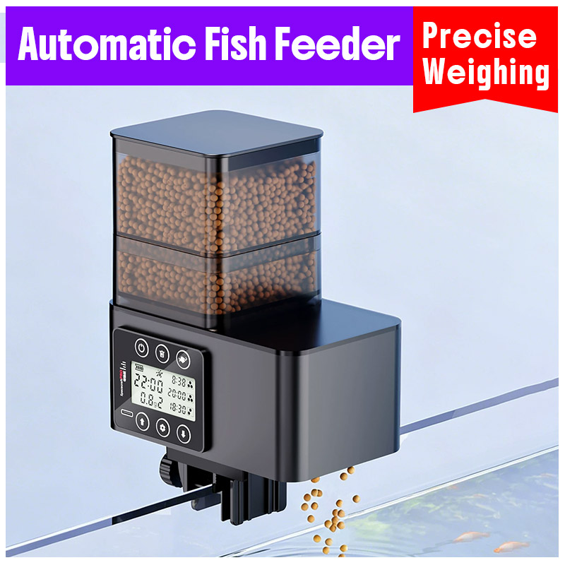 Умная автоматическая кормушка  – обзор и цена Aquarium Fish Food