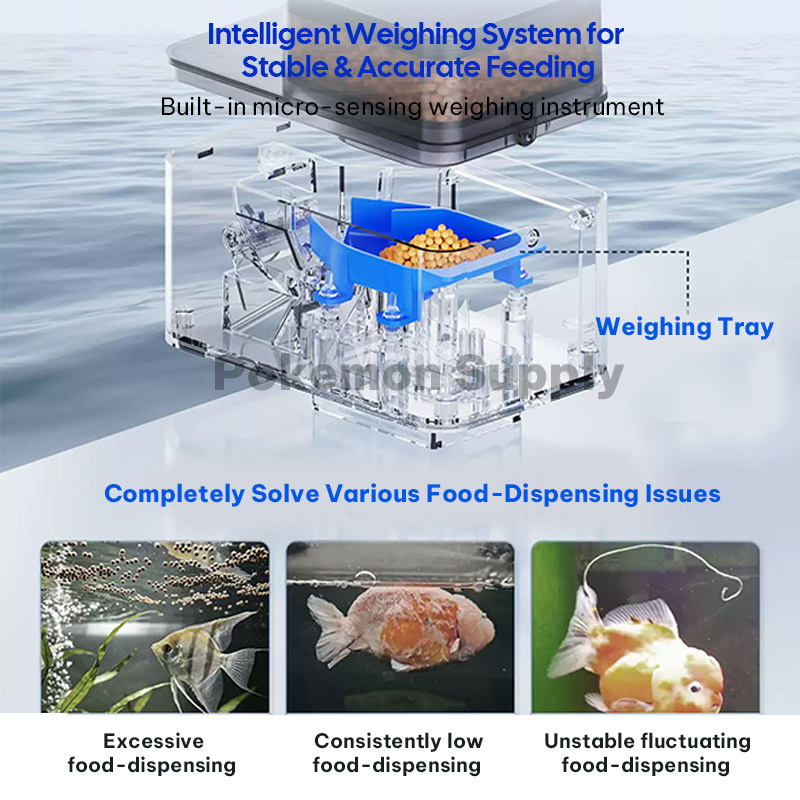 Умная автоматическая кормушка  – обзор и цена Aquarium Fish Food