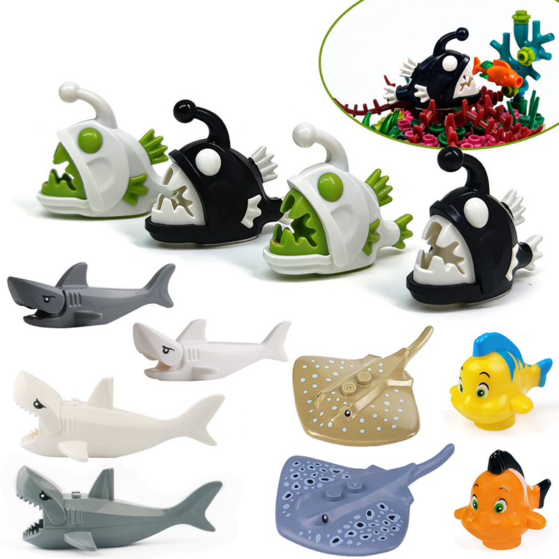 Конструктор MOC «Акула-убийца» – обзор и цена Aquarium Fish Zoo