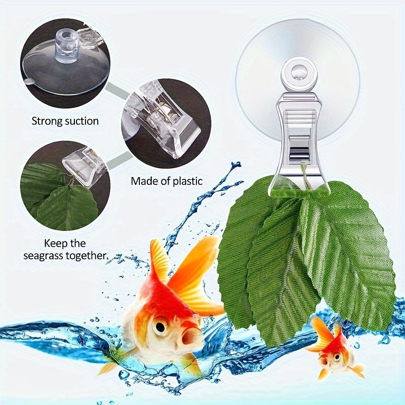 Набор из 8 зажимов для водорос – обзор и цена Aquarium Fish Food