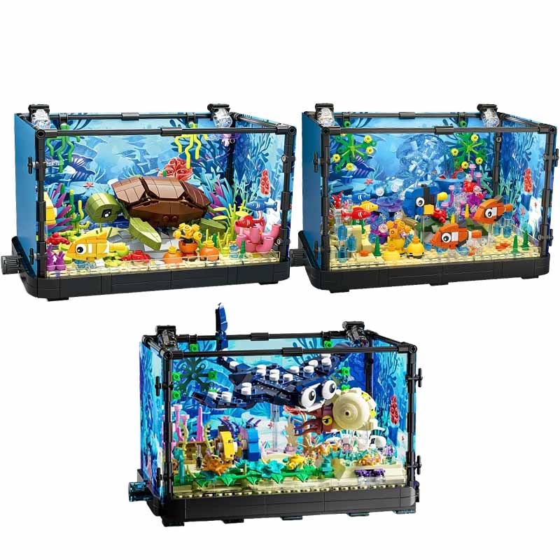 Набор строительных блоков для  – обзор и цена Aquarium Fish Farm