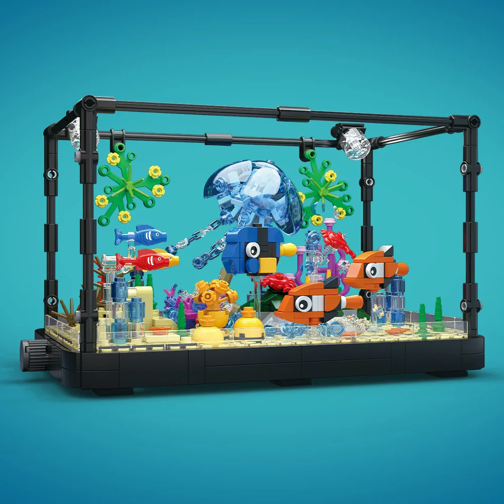 Набор строительных блоков для  – обзор и цена Aquarium Fish Farm