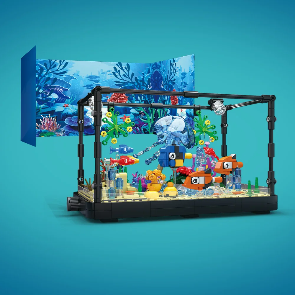 Набор строительных блоков для  – обзор и цена Aquarium Fish Farm