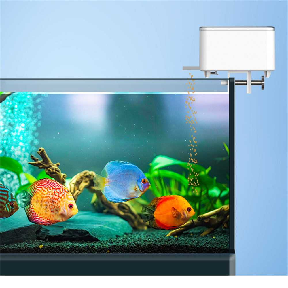Умная автоматическая кормушка  – обзор и цена Aquarium Fish Food