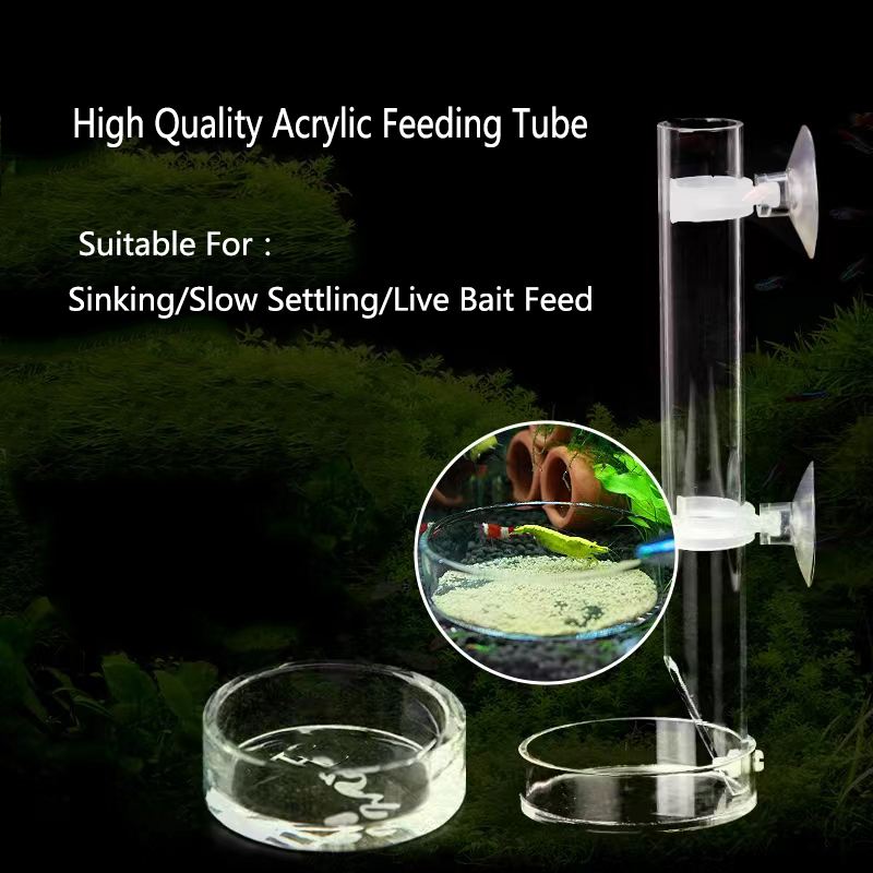 Аквариумная кормушка, акрилова – обзор и цена Aquarium Fish Food